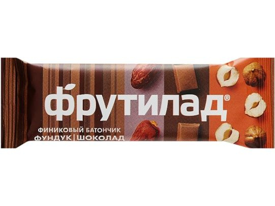 Батончик финиковый Фрутилад Hazelnut and chocolate - купить с доставкой ...