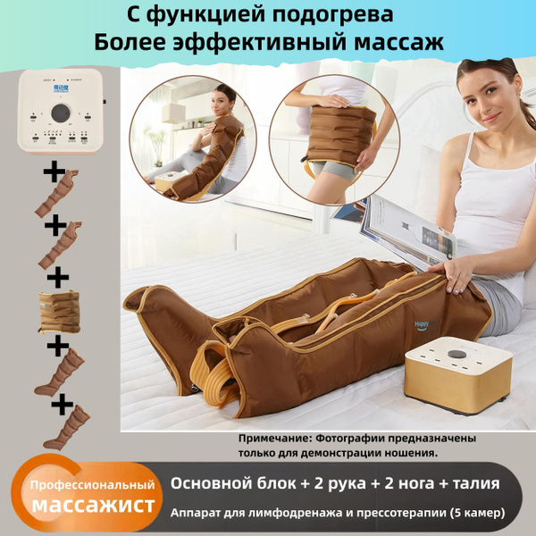 Характеристики Аппарат для лимфодренажа и прессотерапии ,(5 камер ...