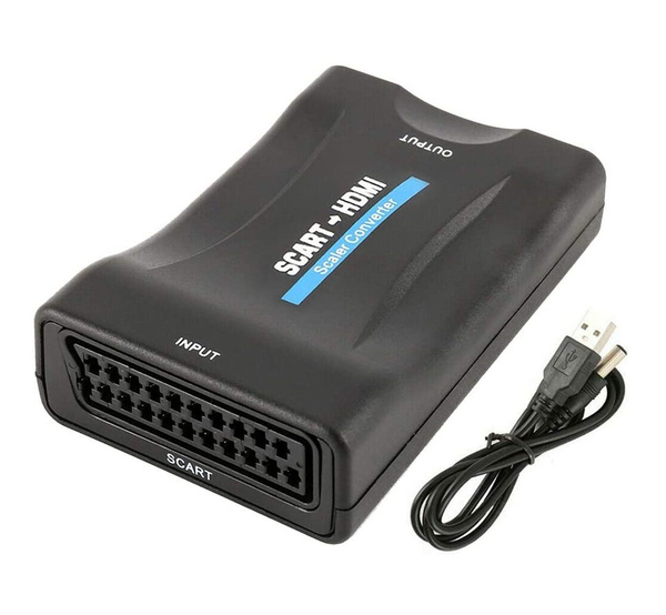 Переходник из SCART в HDMI конвертер - купить с доставкой по выгодным ...