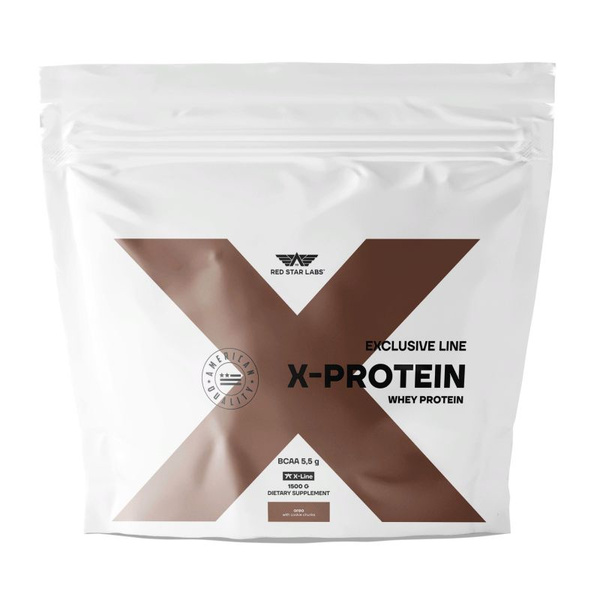 Протеин сывороточный Red Star Labs X-Protein, 1.5 кг, печенье Орео ...