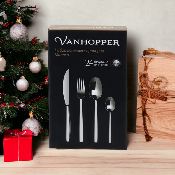 Набор столовых приборов Vanhopper, 24 предм. - купить с доставкой по ...