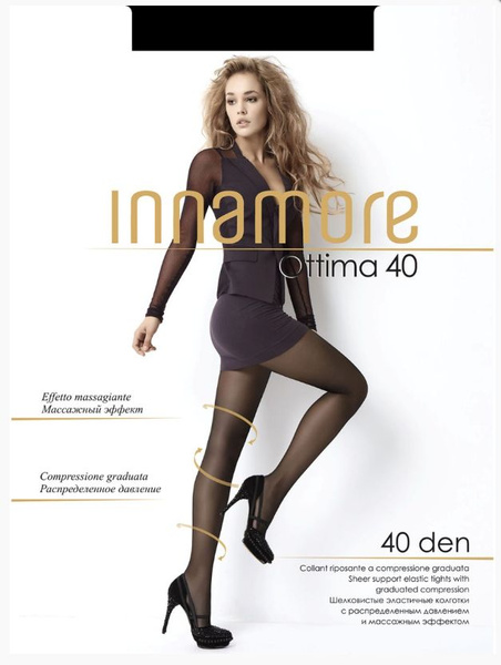 Колготки Innamore, 40 ден, 1 шт - купить с доставкой по выгодным ценам ...