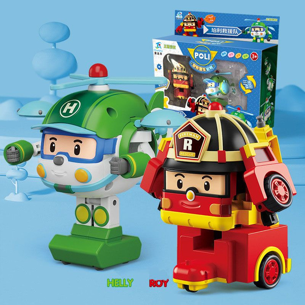 игрушка робот трансформер robocar poli - купить с доставкой по выгодным ...
