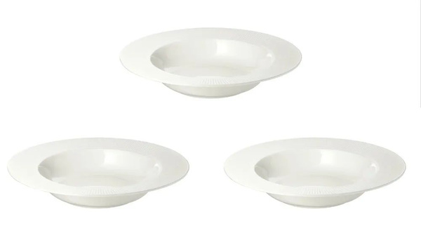 Набор тарелок IKEA, Керамика, диаметр 24 см - купить по низким цене в ...