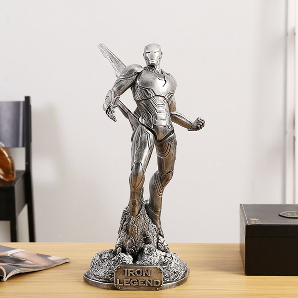 Marvel Avengers GK Модель из смолы Бюст Железного человека Статуя MK46 ...
