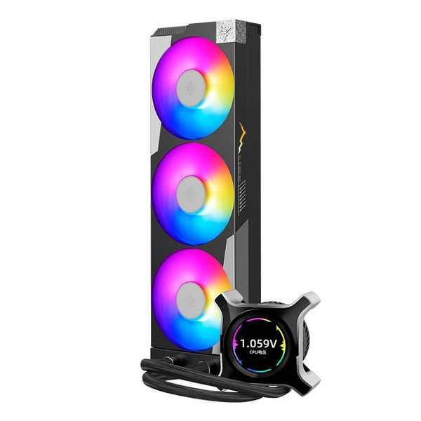 Водяное охлаждение KL II360 Liquid Cooler ARGB Segotep black INTEL AM4 ...