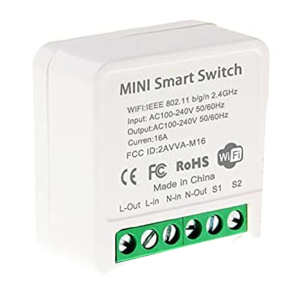 Мини-умный WiFi реле-переключатель, DIY таймер выключателя света модуль ...