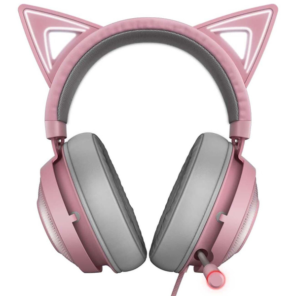 Игровые наушники Razer Kraken Kitty Edition, розовый - купить по ...