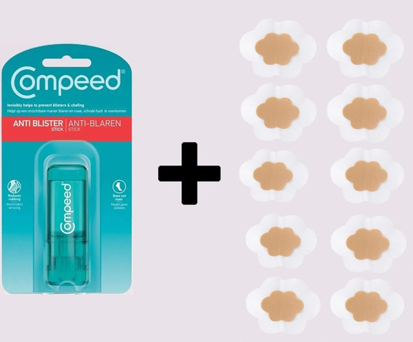 Compeed Карандаш защищающий от появления мозолей+ пластырь от мозолей ...