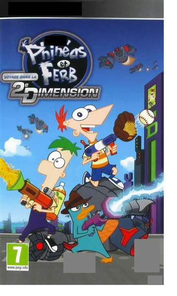 Игра Финес и Ферб Покорение 2-го измерения (PlayStation Portable (PSP ...