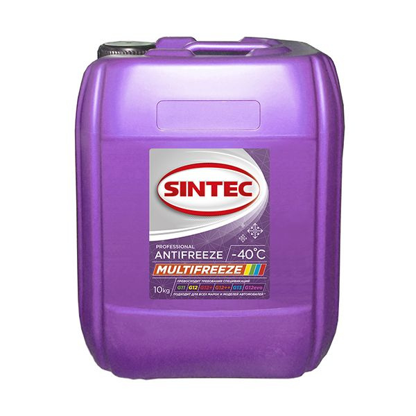 Антифриз SINTEC MultiFreeze -40°C (Фиолетовый), Готовый раствор купить ...
