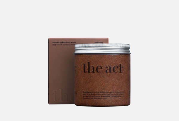 The Act Скраб для тела Кофейный, 300 г - купить с доставкой по выгодным ...