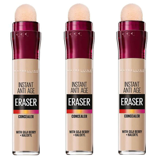 Maybelline Eraser Eye Консилер Light x 3 купить на OZON по низкой цене ...