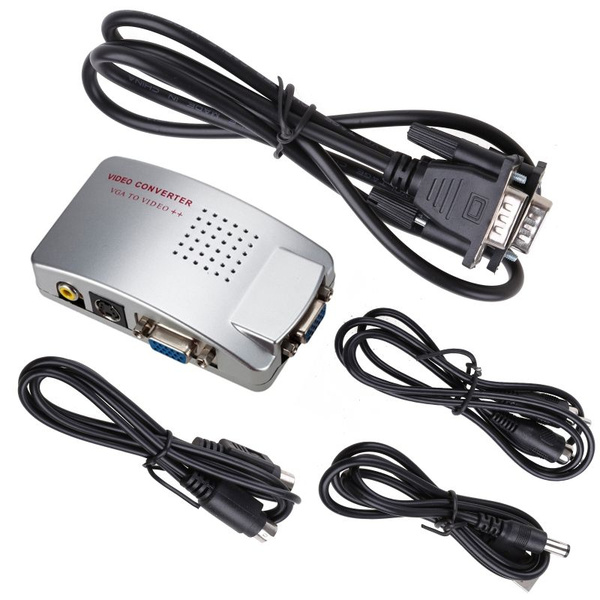 VGA на RCA переключатель универсальный NTSC VGA на ТВ AV RCA сигнал ...