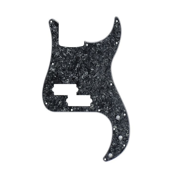 Панель/пикгард для бас гитары. Pickguard Precision Bass черный ...