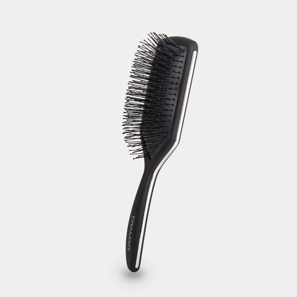 Framar Paddle Brush Black to the Future Широкая распутывающая щетка для ...