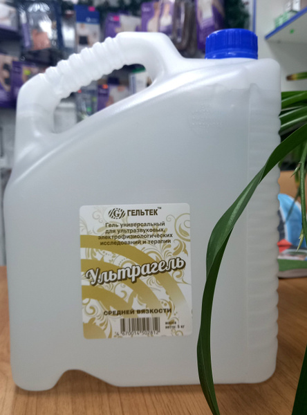 Гель для УЗИ, ЭКГ универсалный "Ультрагель" 5 кг бесцветный средней ...