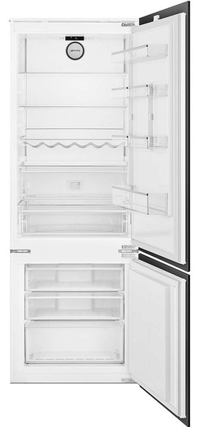 Характеристики Встраиваемый холодильник Smeg C875TNE, двухкамерный, E ...