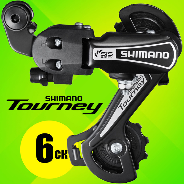 Переключатель скоростей задний, Shimano RD-TY21B, серия Tourney, 6 ...