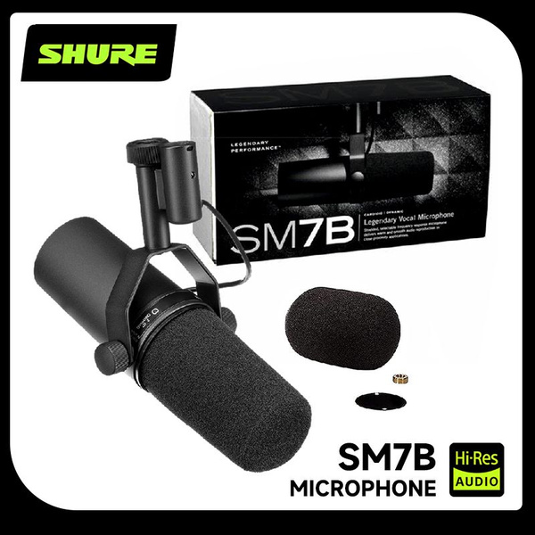 Shure Аксессуар для микрофона для живого вокала SM7B, черно-серый ...