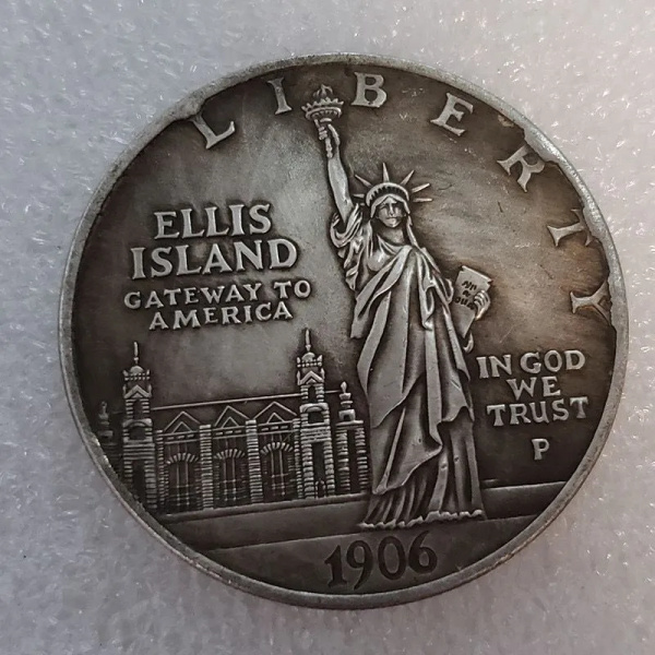 Серебряный доллар США 1906 года купить на OZON по низкой цене (1897978884)