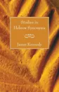 Studies in Hebrew Synonyms - James Kennedy