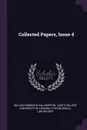 Collected Papers, Issue 4 - William Dobinson Halliburton