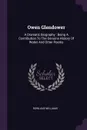 Owen Glendower. A Dramatic Biography : Being A Contribution To The Genuine History Of Wales And Other Poems - Rowland Williams
