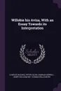 Willobie his Avisa, With an Essay Towards its Interpretation - Charles Hughes, Peter Colse, Hadrian Dorrell