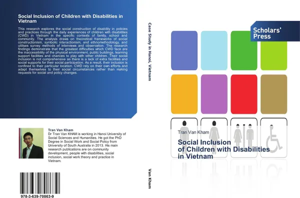 Обложка книги Social Inclusion   of Children with Disabilities   in Vietnam, Tran Van Kham