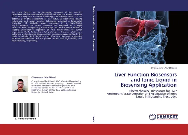 Обложка книги Liver Function Biosensors and Ionic Liquid in Biosensing Application, Chang-Jung (Alan) Hsueh