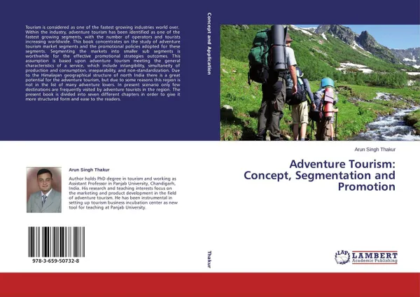 Обложка книги Adventure Tourism: Concept, Segmentation and Promotion, Arun Singh Thakur