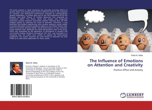 Обложка книги The Influence of Emotions on Attention and Creativity, Rafal M. Skiba