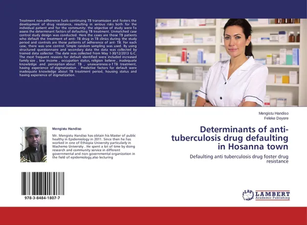 Обложка книги Determinants of anti-tuberculosis drug defaulting in Hosanna town, Mengistu Handiso and Feleke Doyore