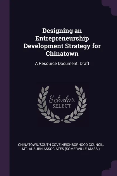 Обложка книги Designing an Entrepreneurship Development Strategy for Chinatown. A Resource Document. Draft, Mt Auburn Associates