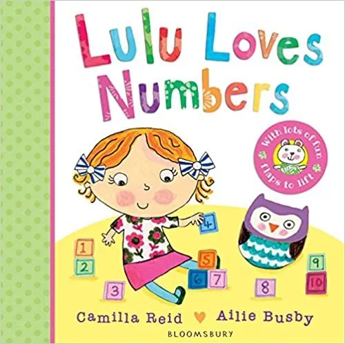 Обложка книги Lulu Loves Numbers, Camilla Reid