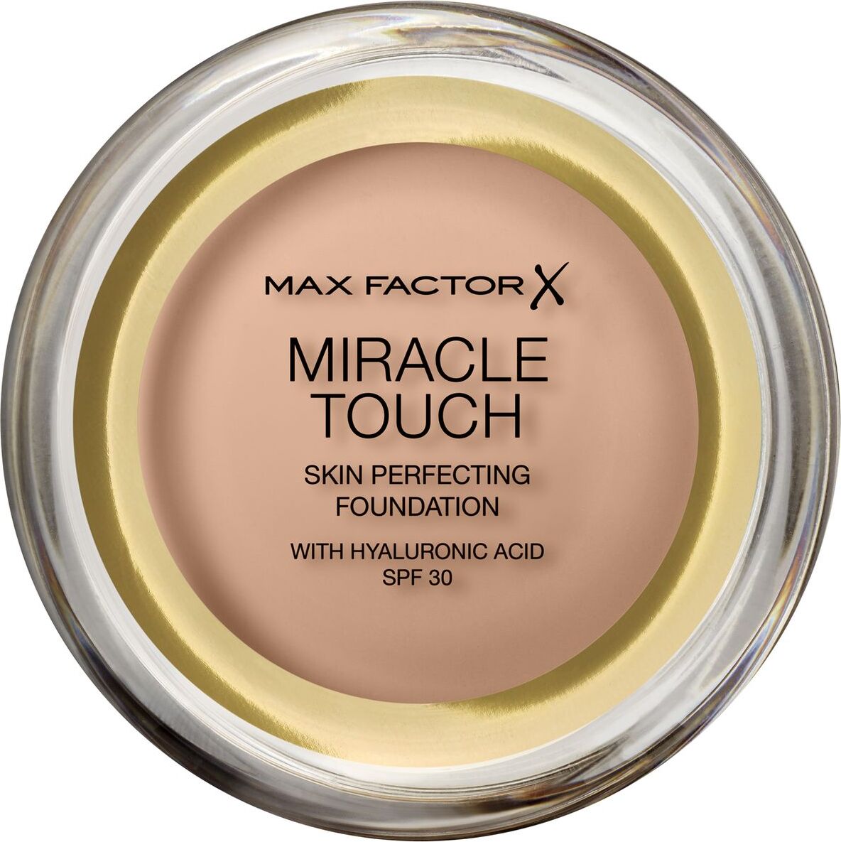 фото Тональная основа Max Factor Miracle Touch, SPF 30, тон 40 Creamy Ivory, 11 мл