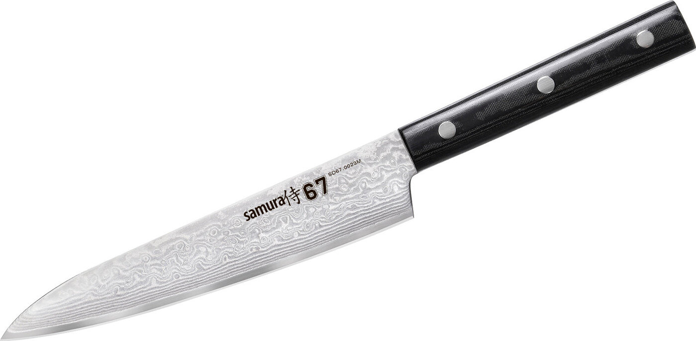 фото Универсальный нож Samura 67 Damascus SD67-0023M/Y 150mm