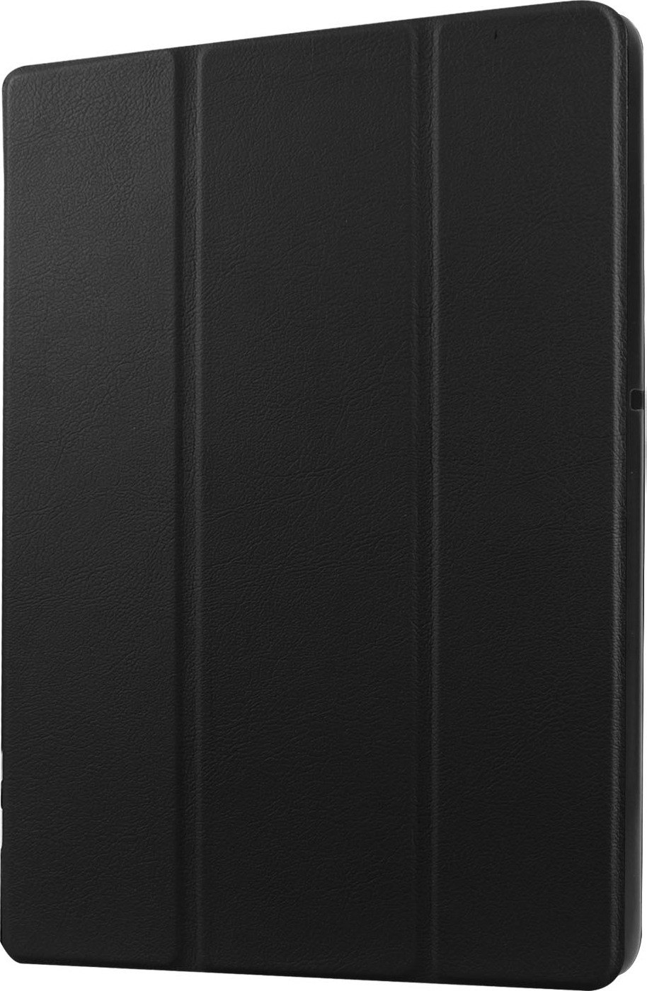 Чехол-обложка MyPads для Lenovo Tab 4 10 Plus TB-X704L/F тонкий умный кожаный на пластиковой основе с трансформацией в подставку черный