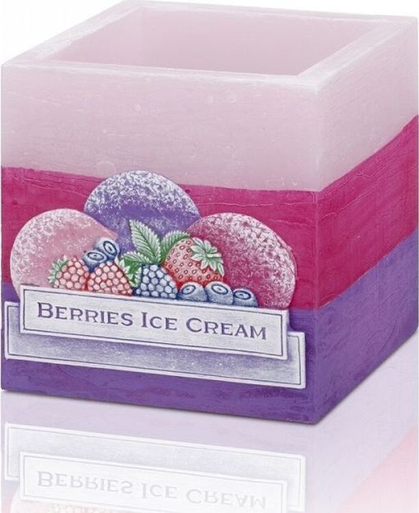 фото Свеча Bartek Berries Ice Cream, разноцветный, 11 х 11 х 10,5 см