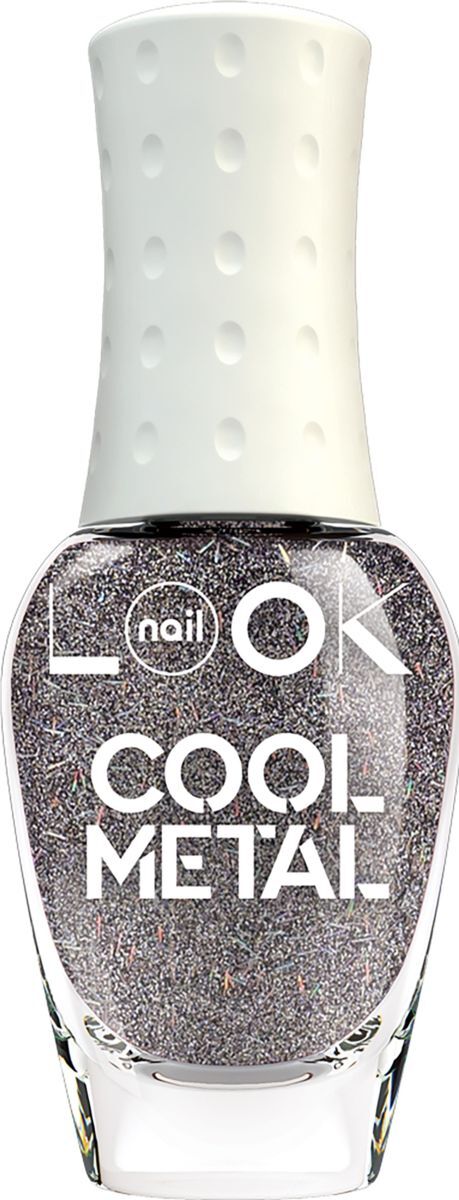 фото Лак для ногтей nailLOOK Trends Cool Metal, Lead Graphite, 8,5 мл