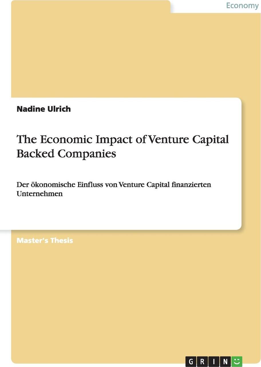 фото The Economic Impact of Venture Capital Backed Companies