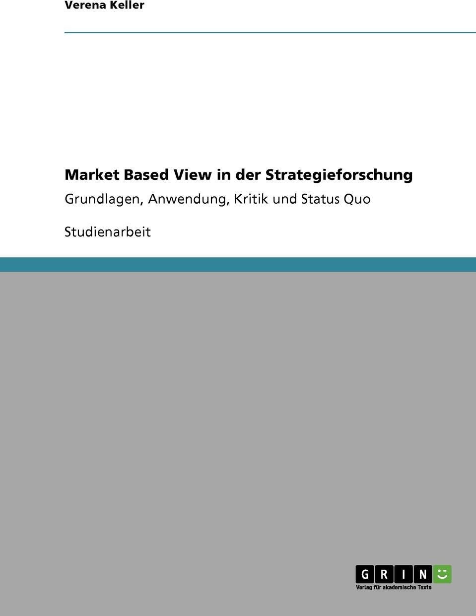 фото Market Based View in der Strategieforschung