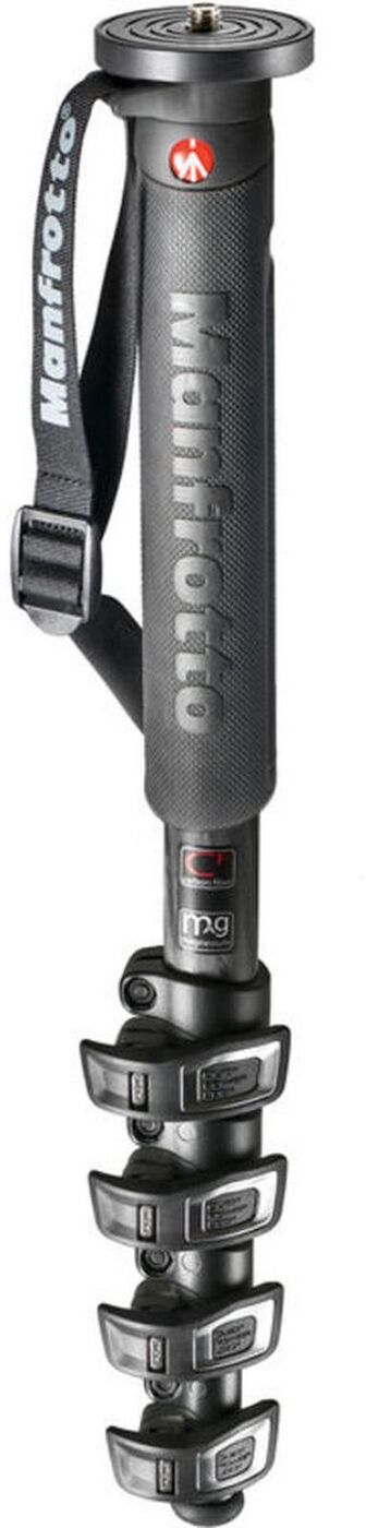 фото Монопод для селфи Manfrotto MMXPROC5, карбоновый, 5-секционный