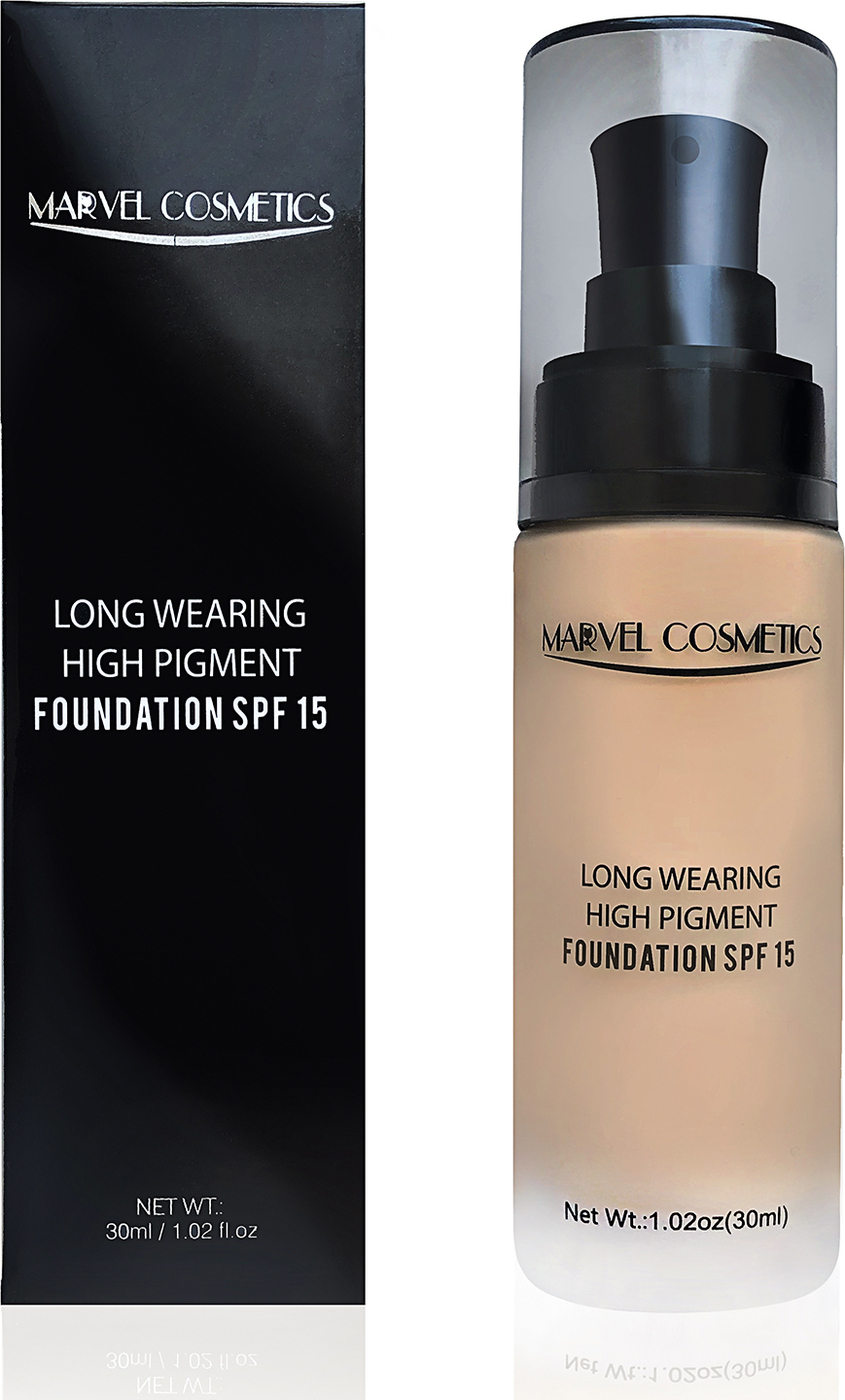 Marvel cosmetics. Marvel Cosmetics тональный. Тон f24 Marvel Cosmetics. Marvel Cosmetics тональный крем Foundation SPF 15 30 мл. Тональный крем для лица Foundation SPF тон f24.