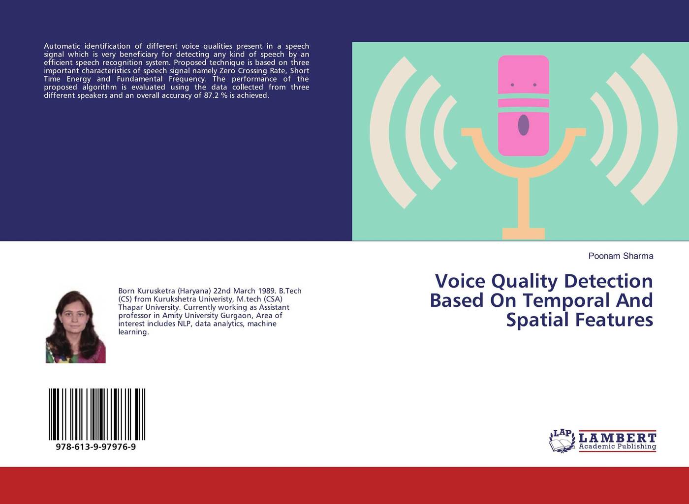 Voice portal. Voice activity Detection. Voice qualities includes.