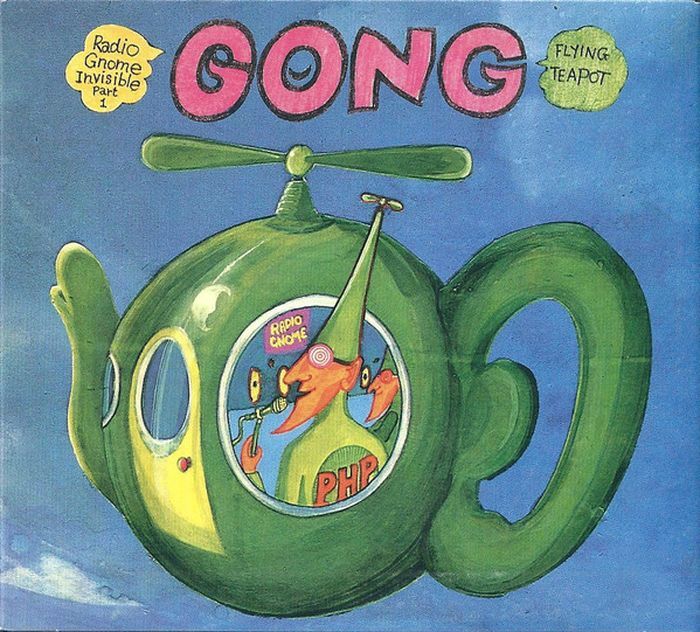 10000 cd. Gong Flying Teapot 1973. Gong Band. Gong Flying Teapot Deluxe Editions. Planet Gong.