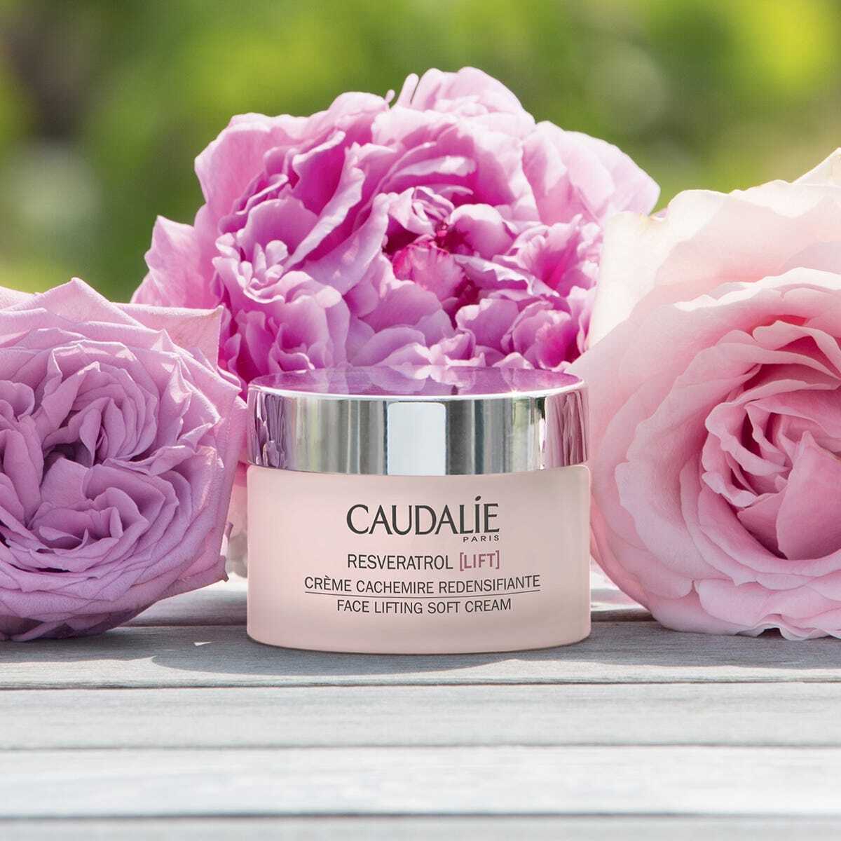 Крем Кодали кашемир для лица. Caudalie Resveratrol Lift. Caudalie Resveratrol [Lift] крем-кашемир для лица с эффектом лифтинга.