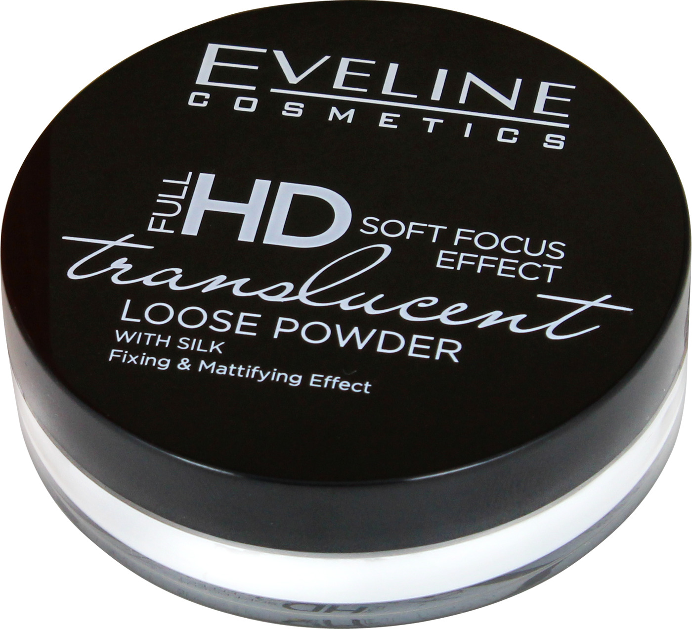 Прозрачная пудра. Eveline Cosmetics пудра Full HD Translucent Loose Powder. Eveline Full HD Loose Powder транспарентная фиксирующая пудра - Translucent. Транспарентная фиксирующая пудра Eveline Full Translucent с шелком, 6г. Рассыпчатая пудра Translucent Loose Powder, Eveline Cosmetics.