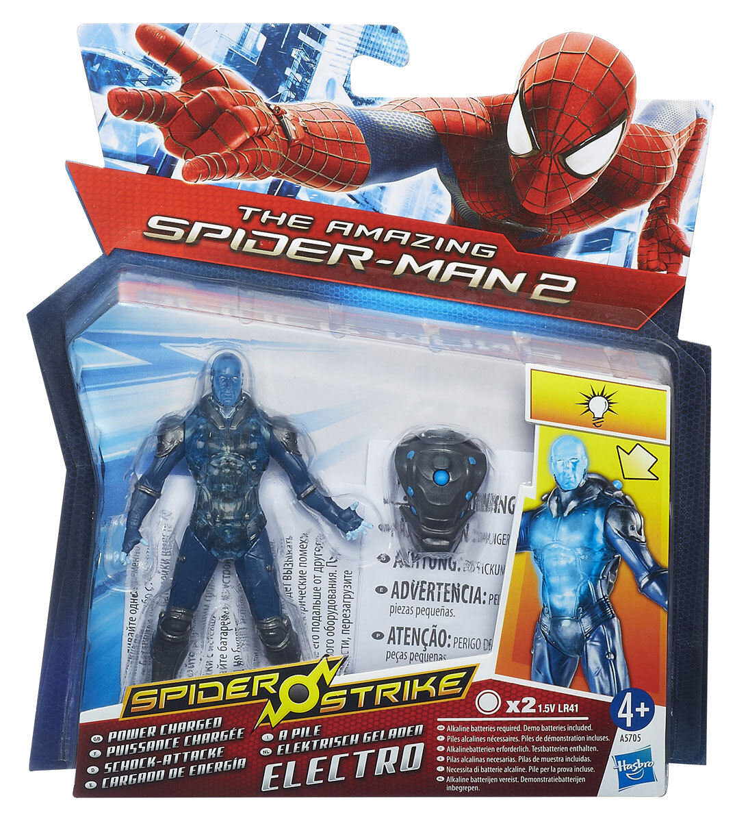 Фигурка Spider-man "Spider Strike. Electro", 10,5 см